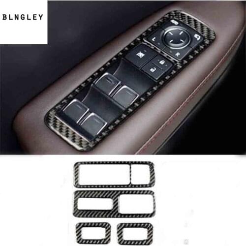 1lot Epoxy glue carbon fiber grain inside decoration cover for 2016 2017 2018 Lexus RX300 270 200T 450H