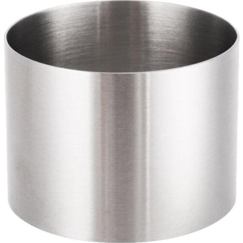 1PC Stainless Steel Cake Mold Fondant Mould Round Cake Mold Chocolate Mousse Cake Pastry Bake Tool