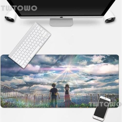 Weathering With You Mouse Pad New Gaming MousePad Mouse Mat Mouse Pad Gamer Desk Mat MousePads Anti-slip Mice Pad Carpet Office