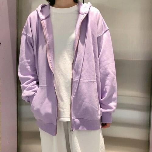 UNUTH Girls Oversize Cotton Jackets 2021 Spring-Autumn Fashion Ladies Soft Cotton Coats Vintage Women Streetwear Outerwear