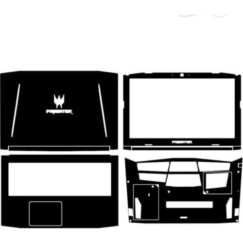 KH Laptop Sticker Skin Decals Cover Protector Guard for ACER G3-573 Predator Helios 300 PH315-51