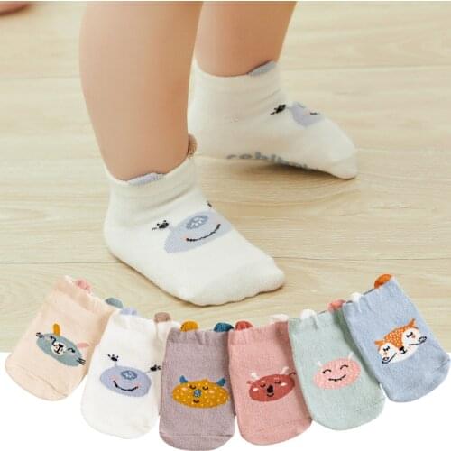 2021 New Arrival 1-3 Years Cartoon Socks Baby Accessories Newborn Girl Boy Cute Socks Kids Casual Foot Socks Calcetines Bebe