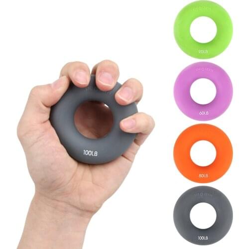 Finger Grip TrainerHand Arm Forearm Strengthener Trainers Muscle Recovery Carpal Expander 20LB/60LB/80LB/100LB