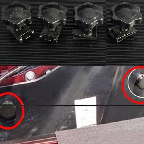 4 Pcs Saddlebag Locks Mounting Security Theft Deterrent Bolt Fit For Harley Touring FLT FLHT FLHTCU FLHRC Street Glide Road King