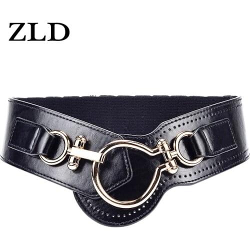 ZLD Genuine High Quality belts for women the new Elastic waistband Simplicity With down jacket dress to close the waistband