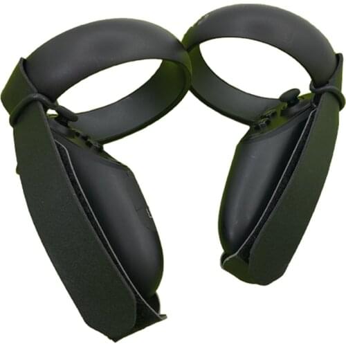 1 Pair VR Controller Adjustable Knuckle Straps for OCULUS Quest / OCULUS Rift S Touch Controller Grip