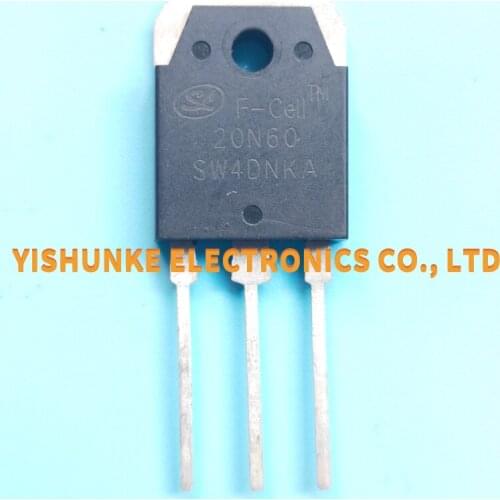 10PCS F-Ceii TM 20N60 TO-247 MOSFET TRANSISTOR 20A 600V
