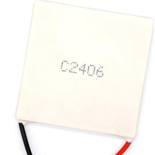 C2406 Heatsink Thermoelectric Cooler Peltier Cooling Plate 24V 6A Telluride-type Refrigeration Module