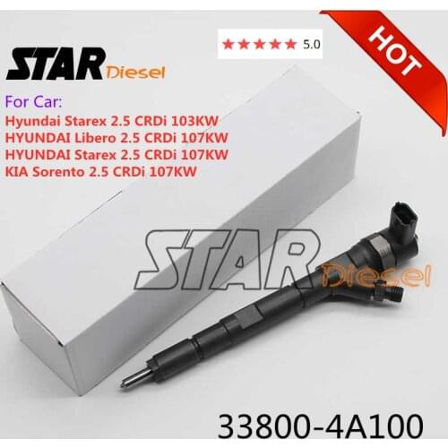 33800-4A100 Injector Sprayer 338004A100 33800 4A100 Diesel Nozzle For HYUNDAI Starex Libero Starex KIA Sorento 2.5 CRDi