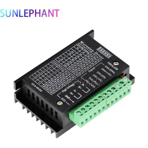CNC Router Machine Motor Driver Board 42/57/86 TB6600 Stepper 32 Segments Upgraded Version 4.0A 42VDC