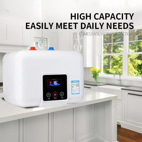 12L small kitchen treasure water storage type quick-heating kitchen electric water heater small household kitchen treasure upper