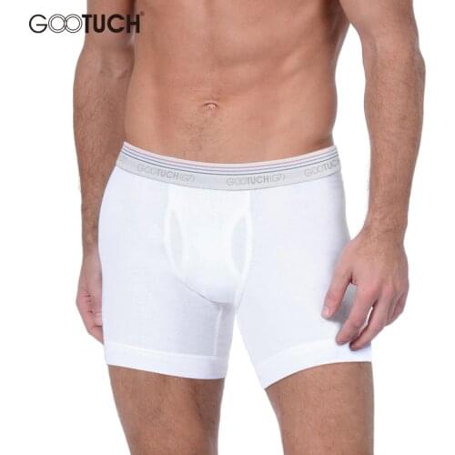 Mens Cotton Panties Boxer Shorts Cueca Men Underwear Long Boxer Calzoncillos Underpants boxer hombre plus size Underwear 2571