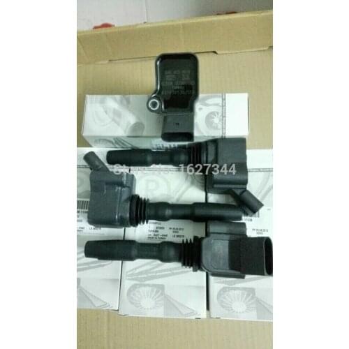 NEW GENUINE 4pcs Ignition Coil For VW Golf Jetta Polo 6R A3 Skoda Seat 04E 905 110 B 04E905110B 04E905110