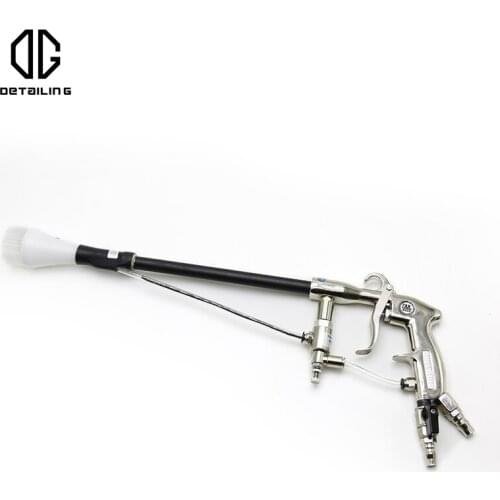 Customized Long Nozzle Air Engine Cleaning Spray Water Gun with Brush for Auto Care