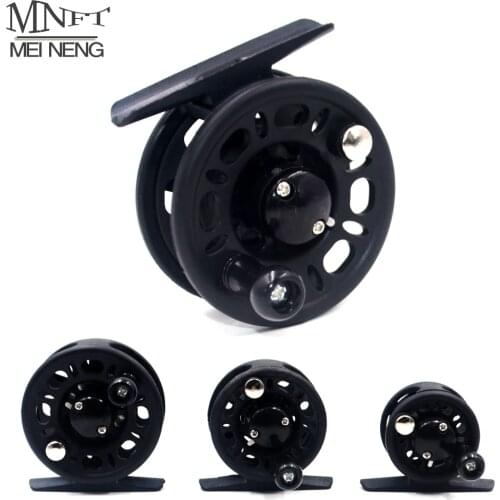 MNFT 1Pcs Fly Fish Reel Former Ice Fishing Wheel 1BB Ball Bearing Fish Left/Right Interchangeable Fishing Reels