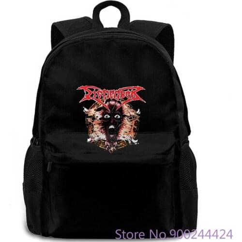 Dismember Band Face Ripper Logo backpack