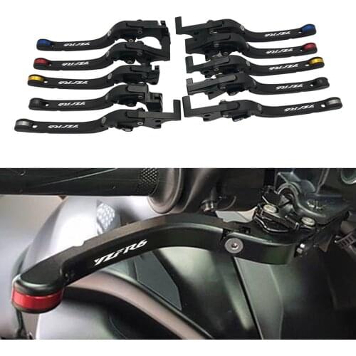 SEMSPEED Motorcycle CNC New Foldable Only Brake Clutch Levers For Yamaha R6S EUROPE VERSION 2006-2007 R6S CANADA VERSION 2006