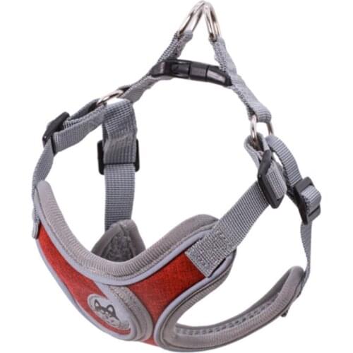 Sport No Pull Dog Harness Reflective Breathable Pet Dog Harness for Small Medium Dog Safety Pet Harness and Leash Set Non Escape