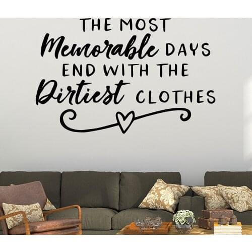Funny Memoriable Day Wall Art Decal Wall Sticker Mural For Kids Rooms Home Decor Decorative Vinyl Wall Stickers