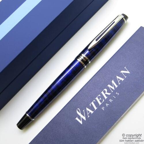 Waterman Expert CT Sub. Blue Roller Pen | İsme Special Pen | Gift Fort