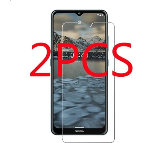 2PCS Full Glue Tempered Glass On The For Nokia C10 C20 G10 G20 Protective Film Screen Protector For Nokia X10 X20 Guard HD