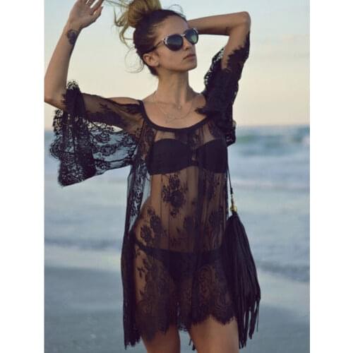 2020 New Womens Beachwear Summer Swimwear Bikini Beach Wear Cover Up Kaftan Ladies Dress