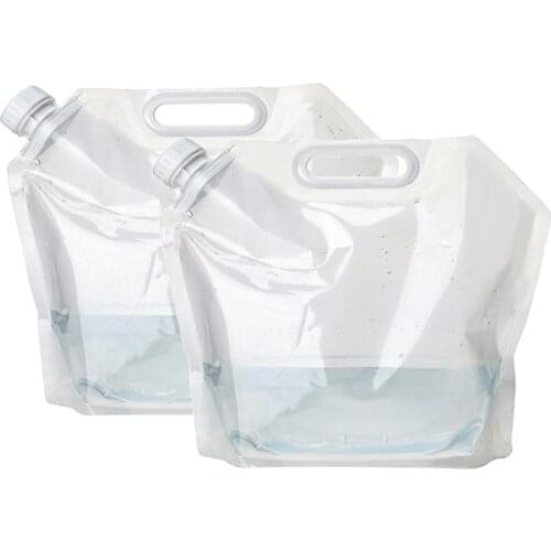 5L/10L/15L Outdoor Camping Water Bag Container Eco-Friendly Portable Foldable Travel Hiking Soft Flask Sport Bottle Storage Bag