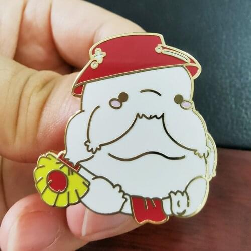 Radish Spirit Enamel Pin Studio Ghibli Brooch making any surface extra cute
