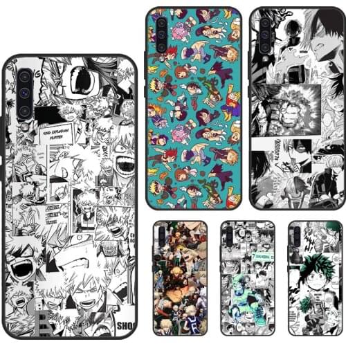 My Hero Academia Deku Manga Collage Case For Samsung A12 A32 A42 A52 A72 A71 A51 A31 A02 S A10 A30 A40 A50 A70 A20e A21S Cover