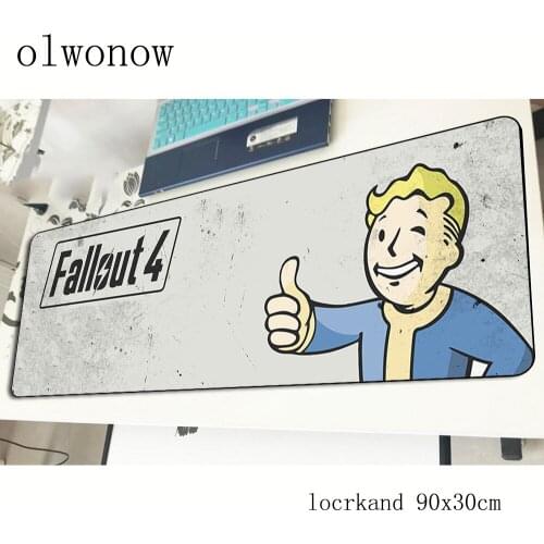 Falloutd 4 mouse pad 900x300x3mm Cartoon mousepads best gaming mousepad gamer Aestheticism personalized mouse pads keyboard pad