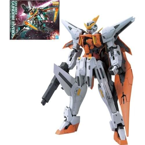 BANDAI Gundam 00 MG 1/100 Hyrios GN-003 Model Deformable Kids Assembled Toy Robot Japanese Anime Action Figure Collections Gifts
