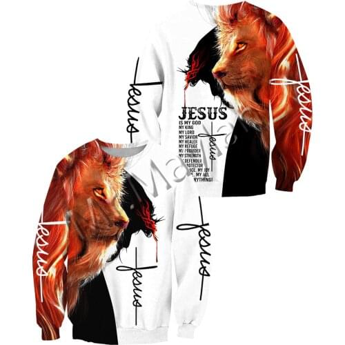 Cosmos God Christian Catholic Jesus Retro Streetwear Funny Pullover Harajuku 3D Printed Men/Women Zip/Hoodies/Sweatshirts S-1