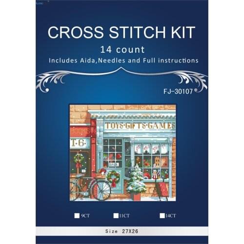 Top quality lovely counted cross stitch kit Scenic Lighthouse beautiful house Dimensions 65057 HIgher quality FJ-30107