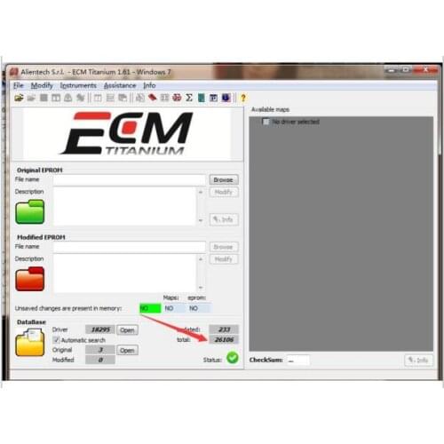 New Version ECM 1.61 TITANIUM V1.61 with 26000 +new winols 2.24 WinOls 2.24 +unlock patch