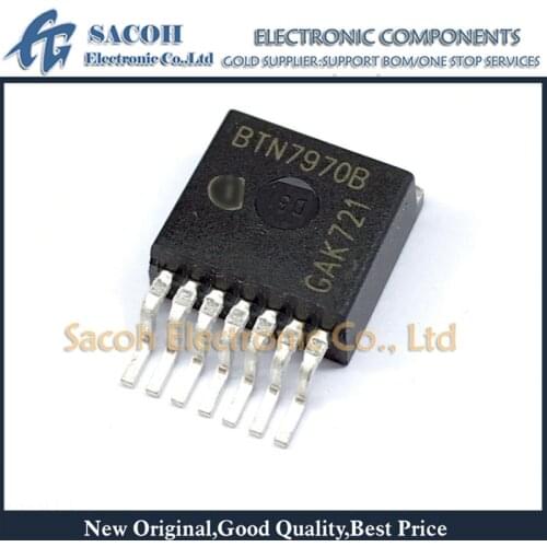 New Original 5PCS/Lot BTN7970B or BTN7970P BTN7970S BTS7970B BTN7971B BTS7971B TO-263-7 High Current PN Half Bridge NovalithIC