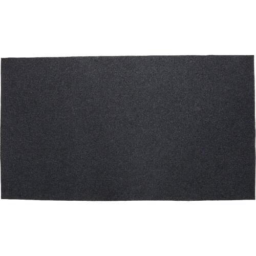 124 X 75cm Fireproof Heat Resistant BBQ Gas Grill Splatter Mat Mat Backyard Floor Protective Rug PVC Back Pad