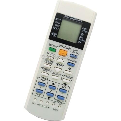 Le kong ac remote control suitbale for A75C3167 CWA75C3167 Panasonic Air Conditioner Remote Control ECONAVI inverter AirCond