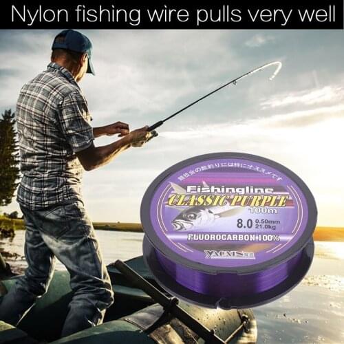 Fishing Lines Super Strong Fluorocarbon Fishing Tackle Not line Multifilament New 100/150/200/300/500M Outdoor Accessories