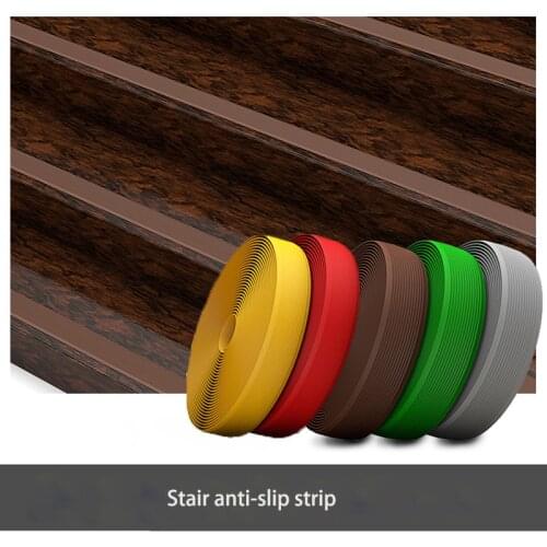 Stairs Self-Adhesive Anti-Slip Strip PVC Step Anti-Slip Home For Kindergarten School Home Stairs Self-adhesive Anti slip Strip