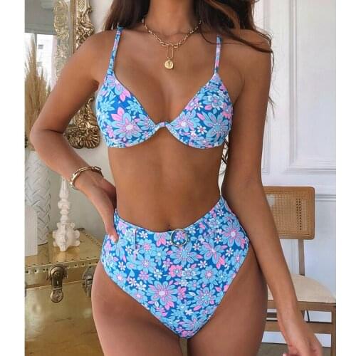 Sexy Bikini Swimwear Women Swimsuits Bathing Suit Biquini Cintura Alta Swimming Suit for Women Maillot De Bain Femme Swim Suit