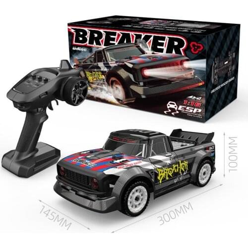 SG 1601 1/16 2.4G 4WD RC Car 30km/h High Speed LED Light Drift On-Road Proportional Control Vehicles Model Racing Car For Boys