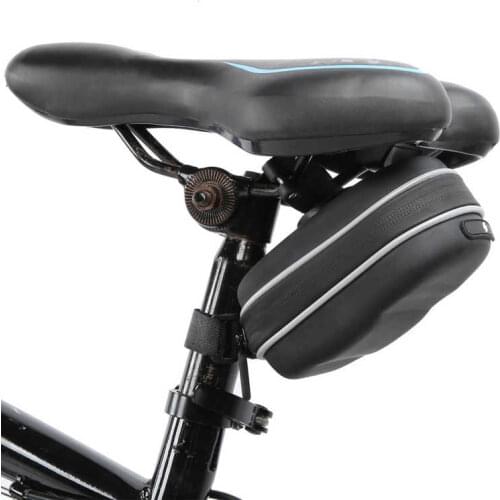 Bike Saddle Bag Cycling Waterproof EVA Bicycle Rear Bag Under-Seat Pack Cycling Seatpost Bag Panniers Bicycle Accessory