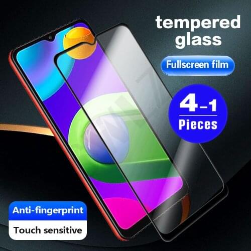 1-4Pcs for Samsung Galaxy M02 M12 M22 M32 M42 M62 M01 M10 M11 M20 M21 M30 M31 M40 M51 Tempered Glass film Phone Screen Protector
