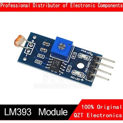 2020！LM393 4pin Optical Sensitive Resistance Light Detection Photosensitive Sensor Module for arduino DIY Kit