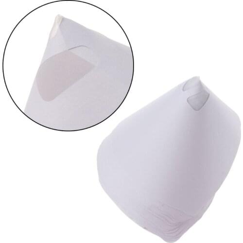 50pcs Mesh Conical Nylon Micron Paper Paint Strainer Filter Purifying Straining Cup Funnel Disposable E7CA
