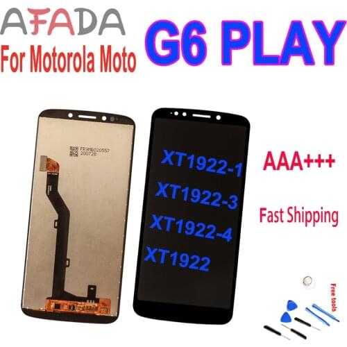 AAA+ 5.7" LCD For Motorola Moto G6 Play Display Touch Screen XT1922-1 XT1922-3 XT1922-4 Digitizer XT1922 LCD Display Replacement