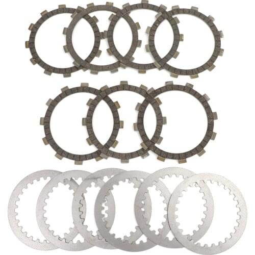 Areyourshop for Yamaha XS750 1977-1979 XS750 SE 1979-1980 Clutch Kit Steel & Friction Plates 371-16325-00 6 1.2 Motor Parts