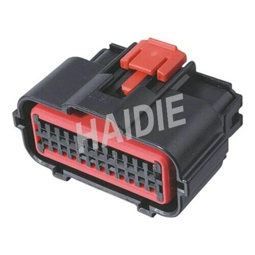 Free shipping 1set 24pin auto wiring cable plug plastic electric connector 638848-1