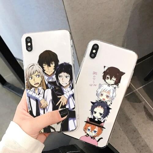 Bungou Stray Dogs Dazai Osamu Anime Case For Huawei Honor 10 10i 10X P30 P20 P40 20 Lite E Pro Y6 Y7 Y9 P Smart 2019 2021 8X 9X