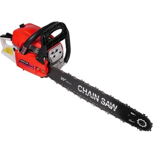 Chain saw 20 inch logging saw with saw, garden logging tool, high power gasoline saw 5800